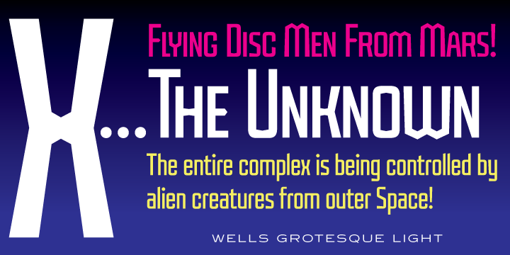 Wells Grotesque Pro™