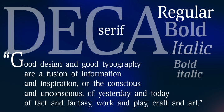 Deca Serif