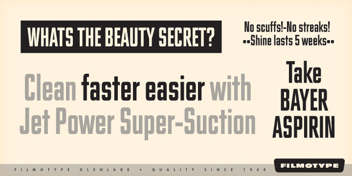 Filmotype Glenlake™