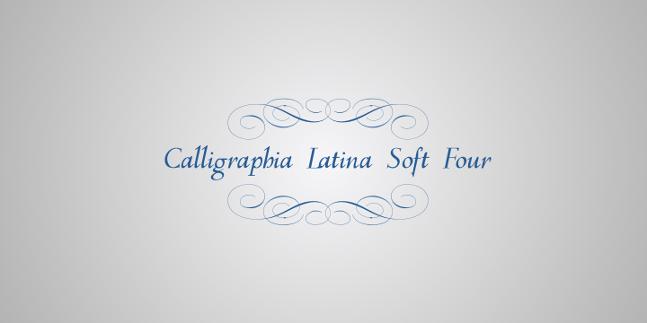 Calligraphia Latina Soft 4