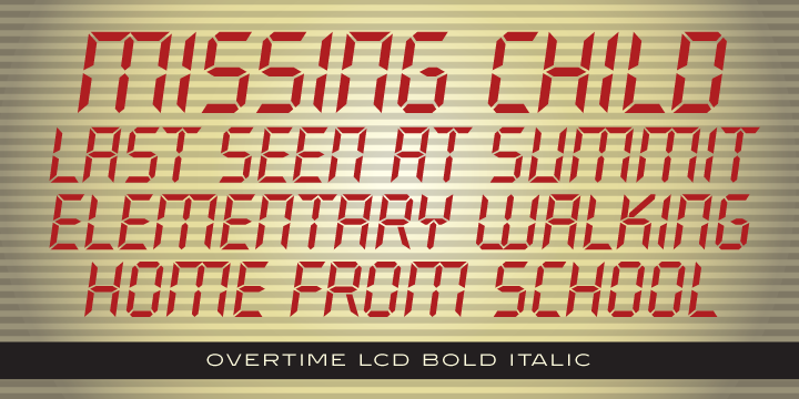 Overtime LCD Pro™