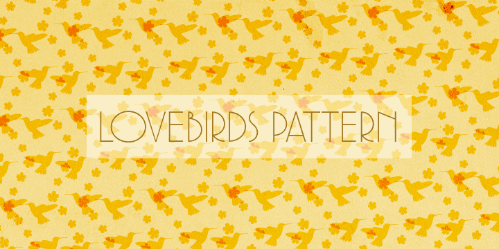 Love Birds Pattern