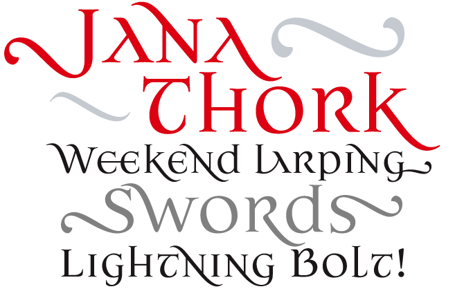 Jana Thork harks back to the uncial a Roman and Celtic style of writing 