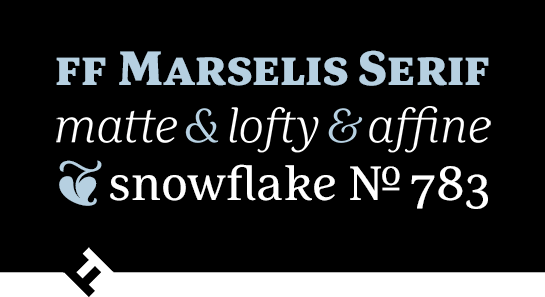 FF Marselis Serif