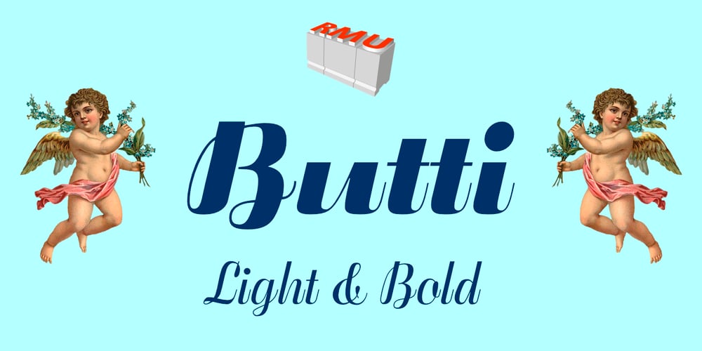 Butti font