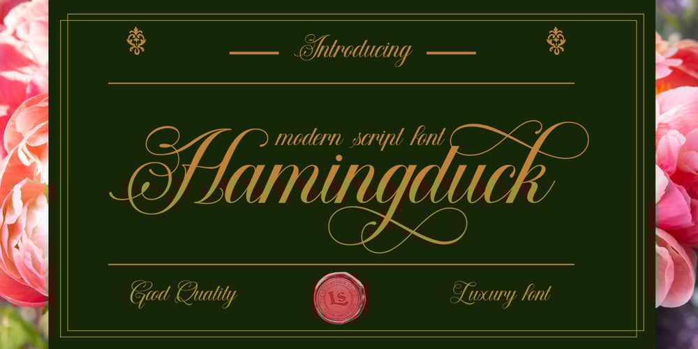 Hamingduck font