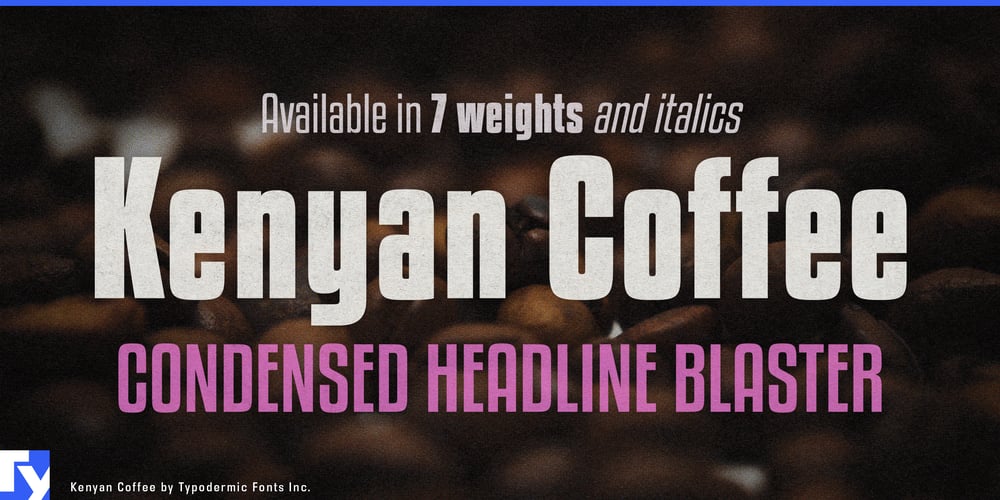 Kenyan Coffee font