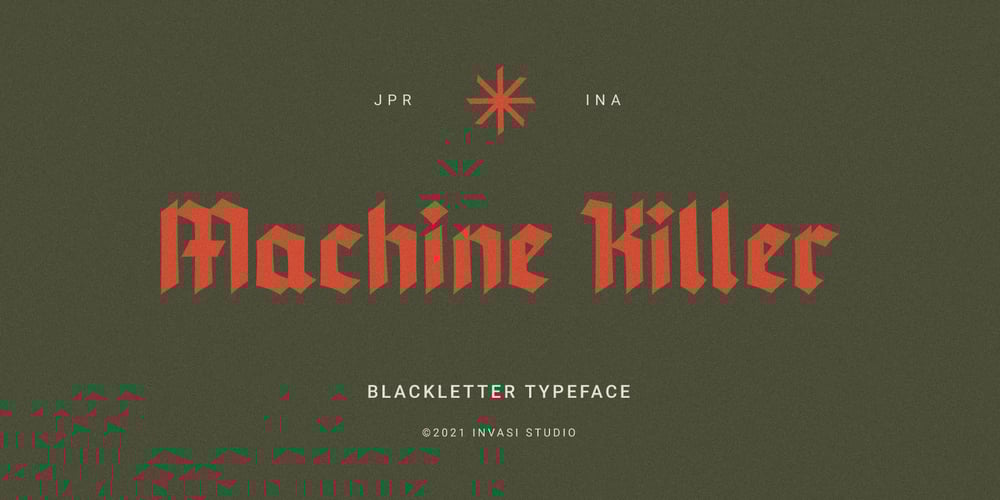 Machine Killer font