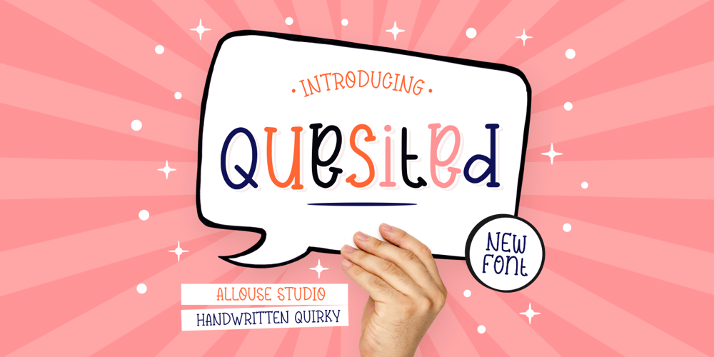 Quesited font