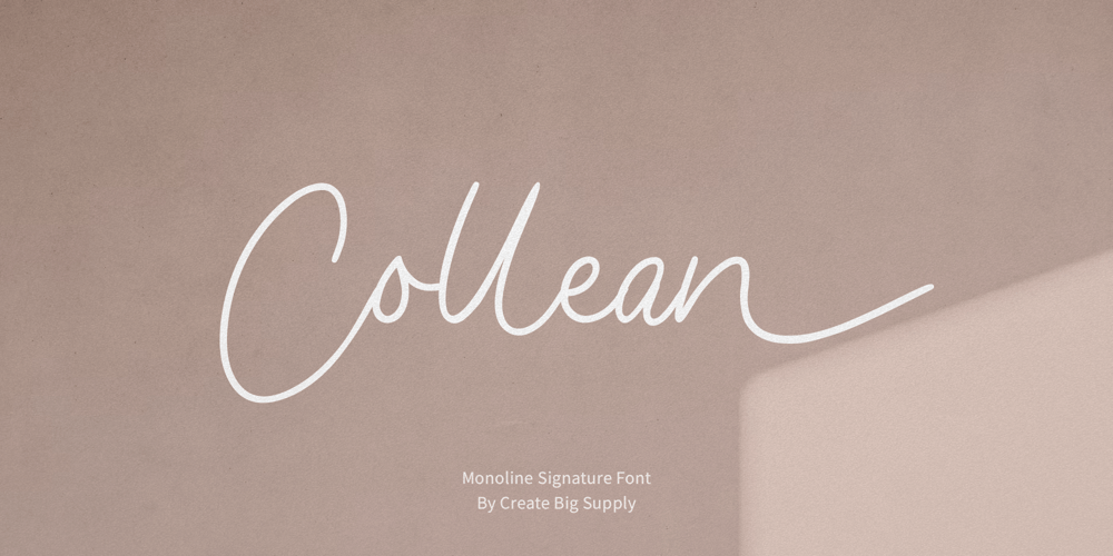 Collean font
