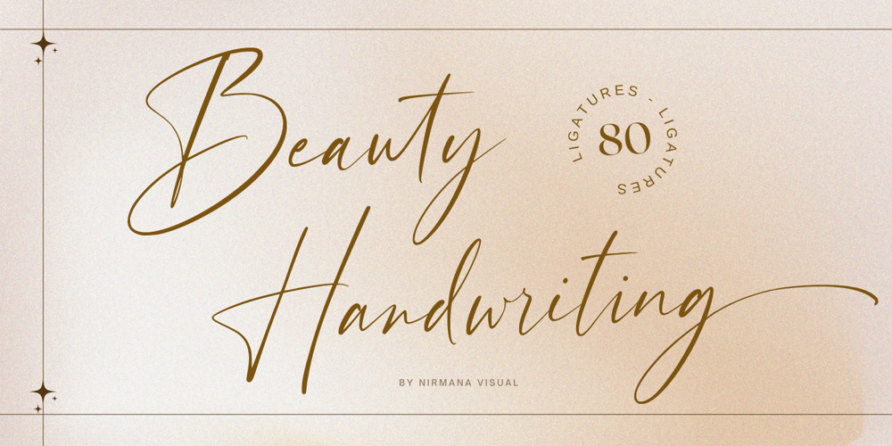 Beauty Handwriting font
