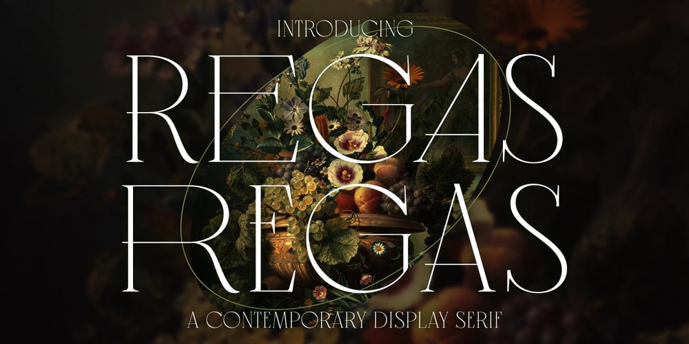 Regas font