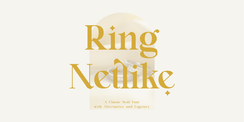 Ring Netlike font
