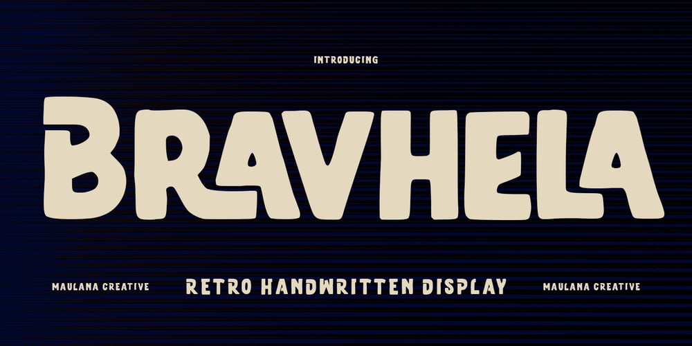 Bravhela font