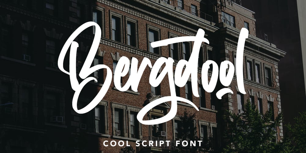 Bergdool font