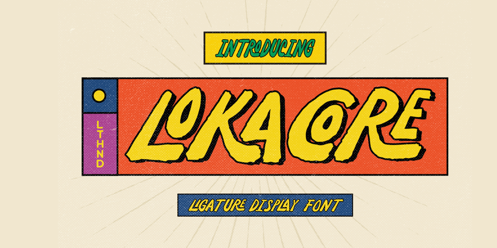 Lokacore font
