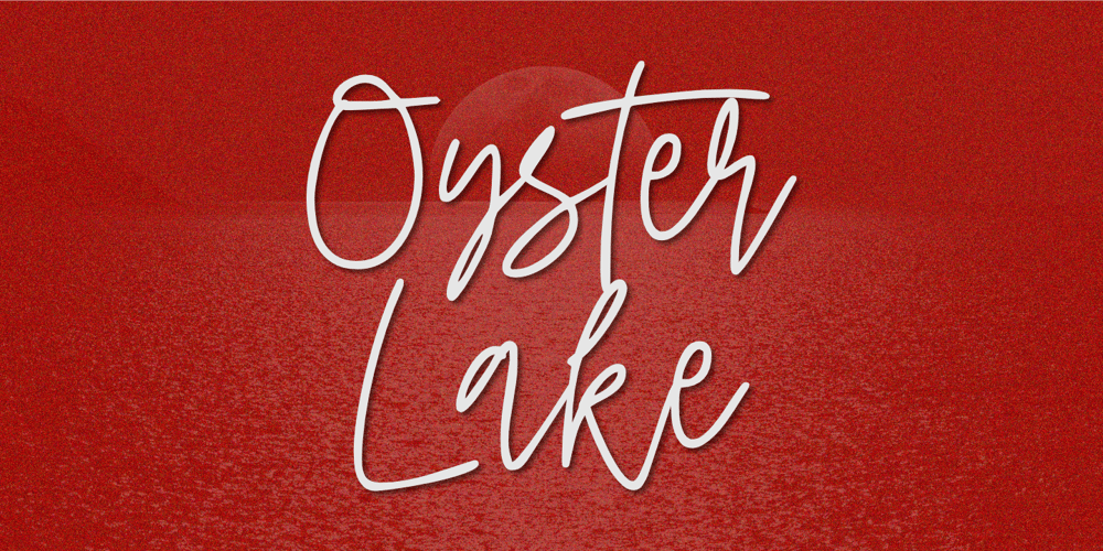Oyster Lake font