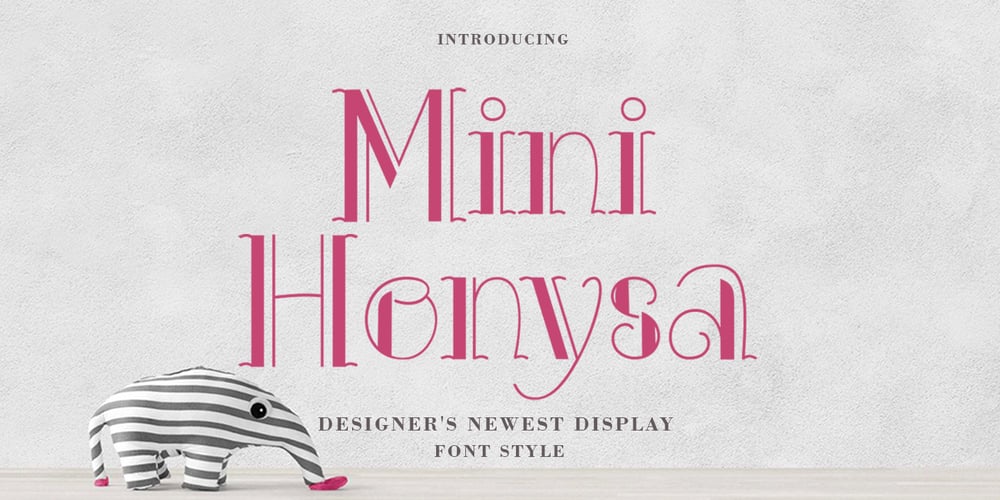 Mini Honysa font
