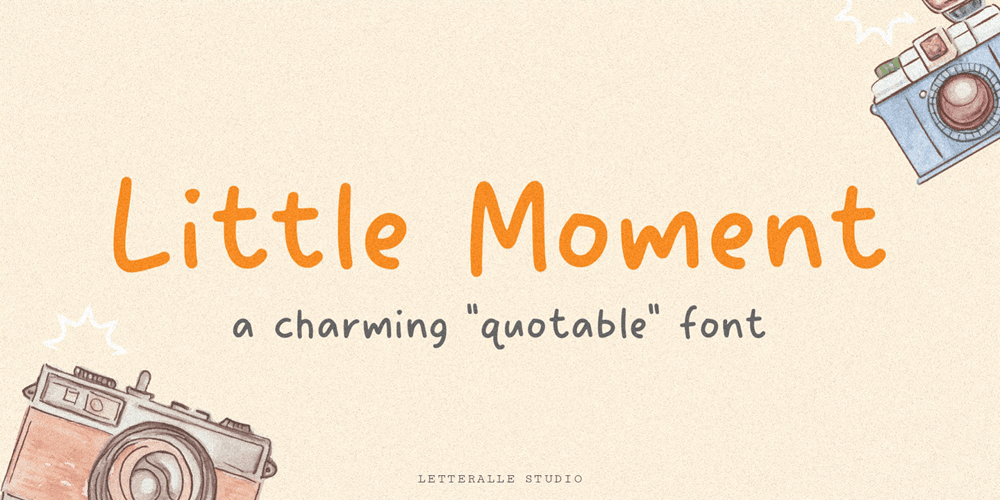 Little Moment font
