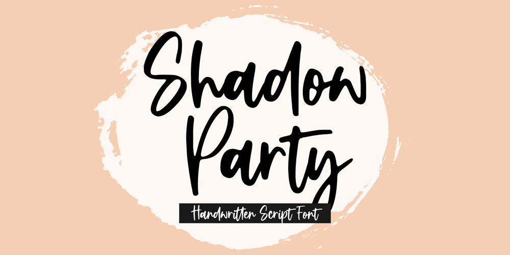 Shadow Party font