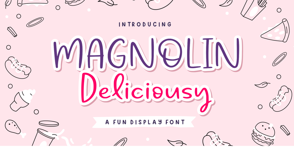 Magnolin Deliciousy font