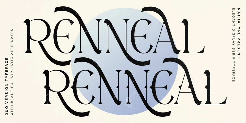 Renneal font