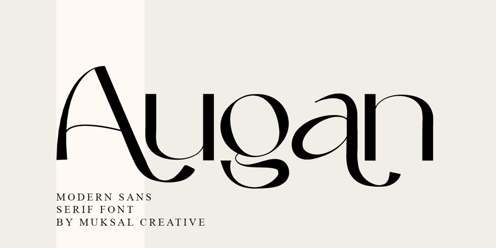Augan font