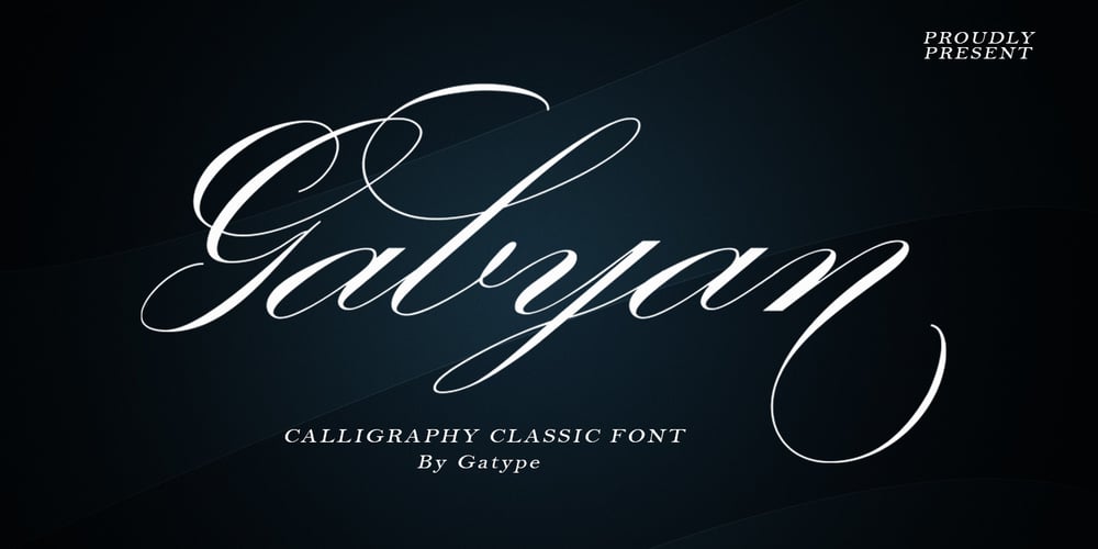 Gabyan font