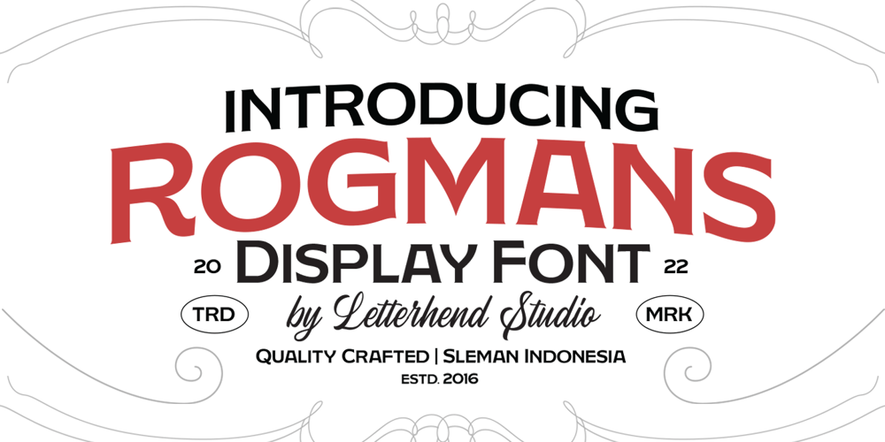 Rogmans font