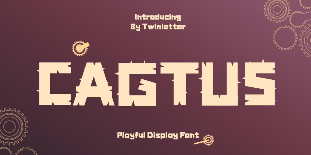 Cagtus font