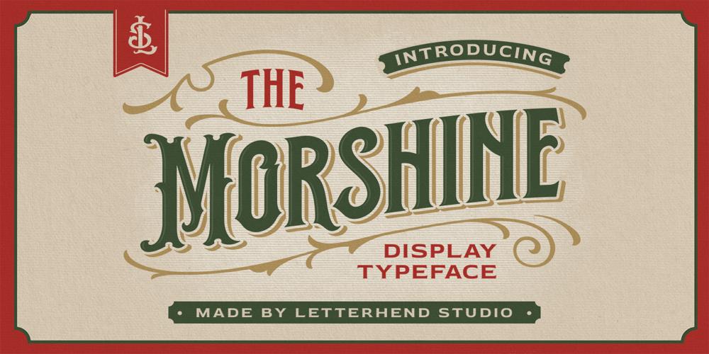 The Morshine font