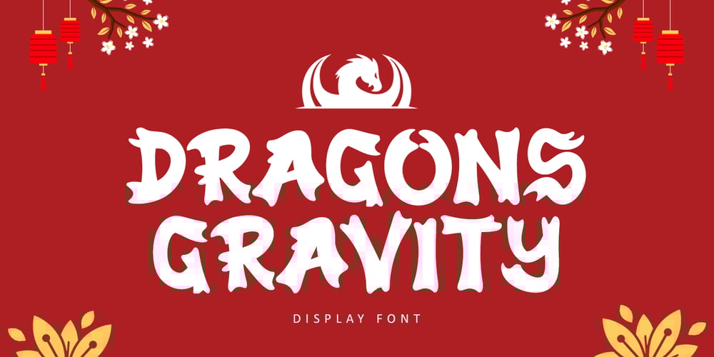 Dragons Gravity font