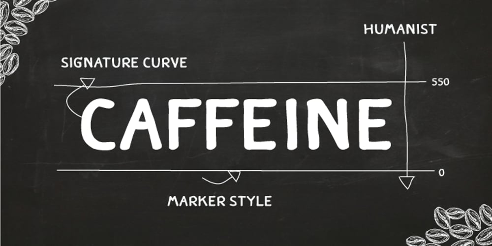 Caffeine font