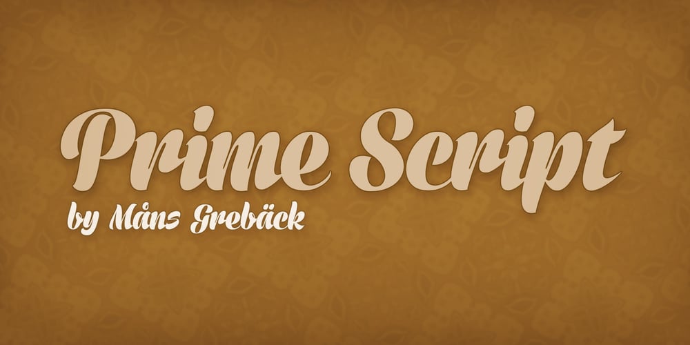 Prime Script font