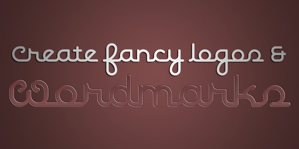 Geometry Script Pro font