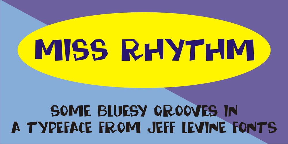 Miss Rhythm JNL font