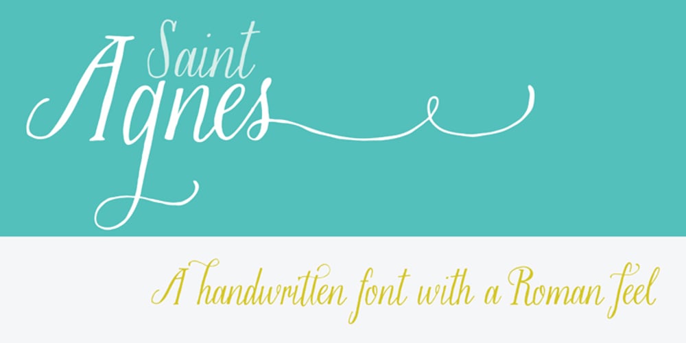 Saint Agnes font
