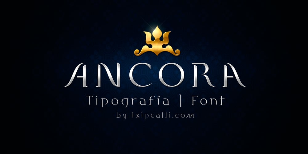 Ancora font