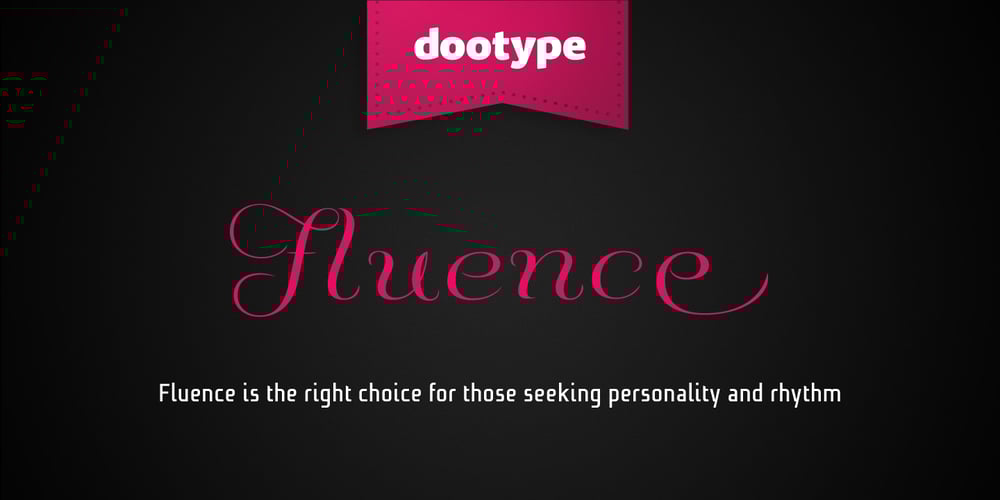 Fluence font