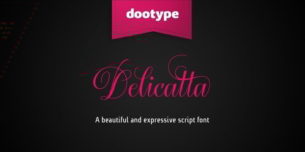Delicatta font