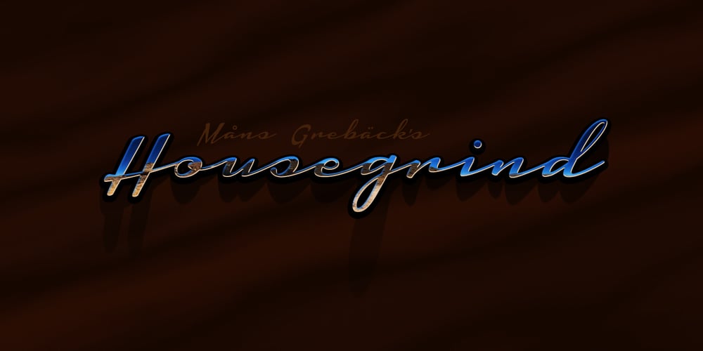 Housegrind font
