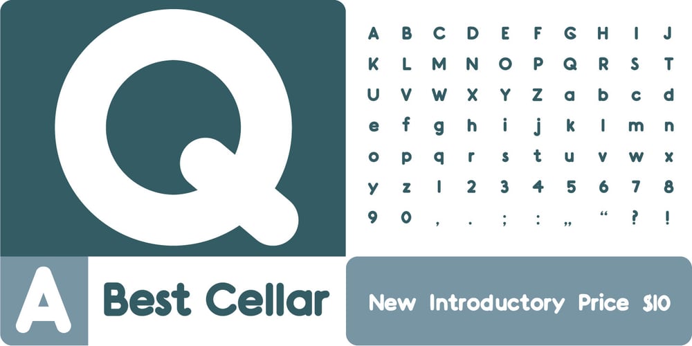 Best Cellar font