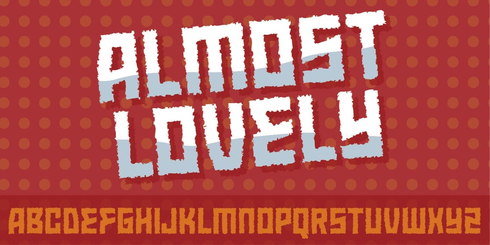 Almost Lovely font