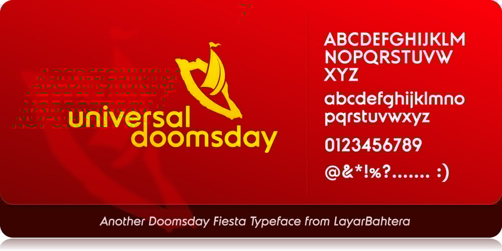 Universal Doomsday font