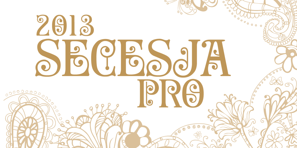 Secesja Pro font