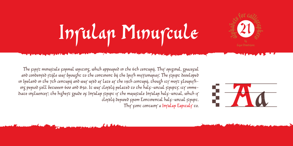Cal Insular Minuscule font