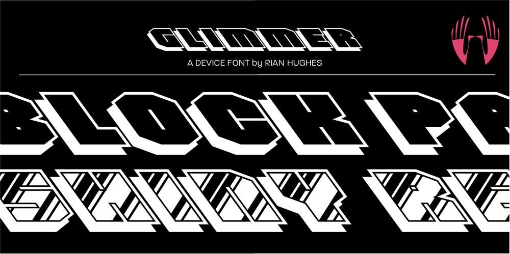Glimmer font