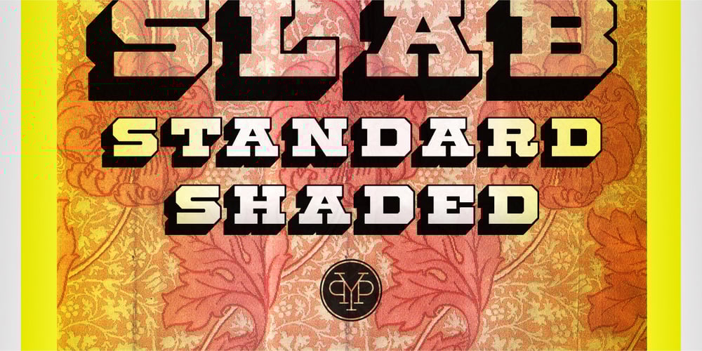 Standard Shaded Slab font