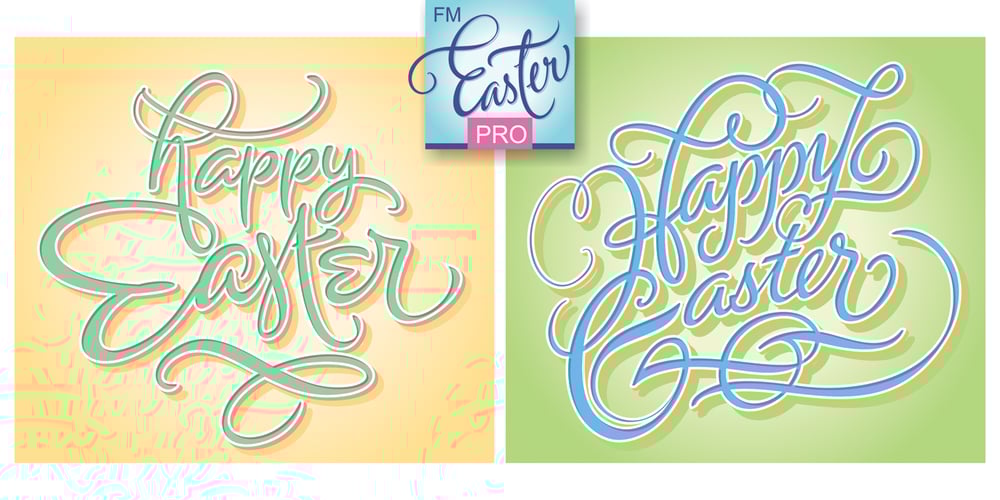 FM Easter Pro font