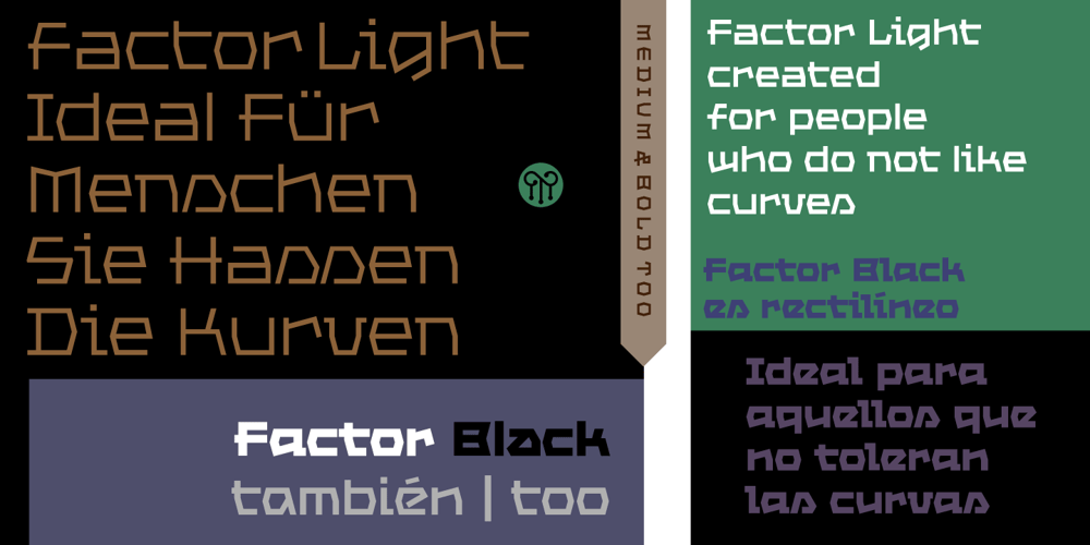 Factor font